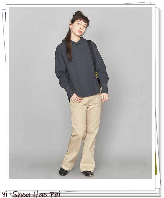 thombrowne灰色卫衣5码上身效果,灰色日系卫衣