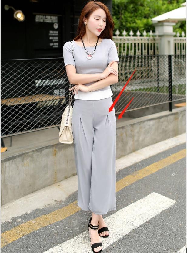 怎么避免有垂吊感的阔腿裤,阔腿裤如何避免拖沓