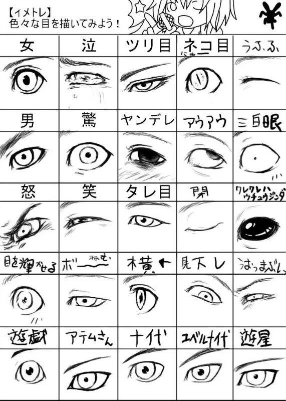 手绘眼睛零基础绘画教程,绘画教程谁看都能懂的眼睛画法