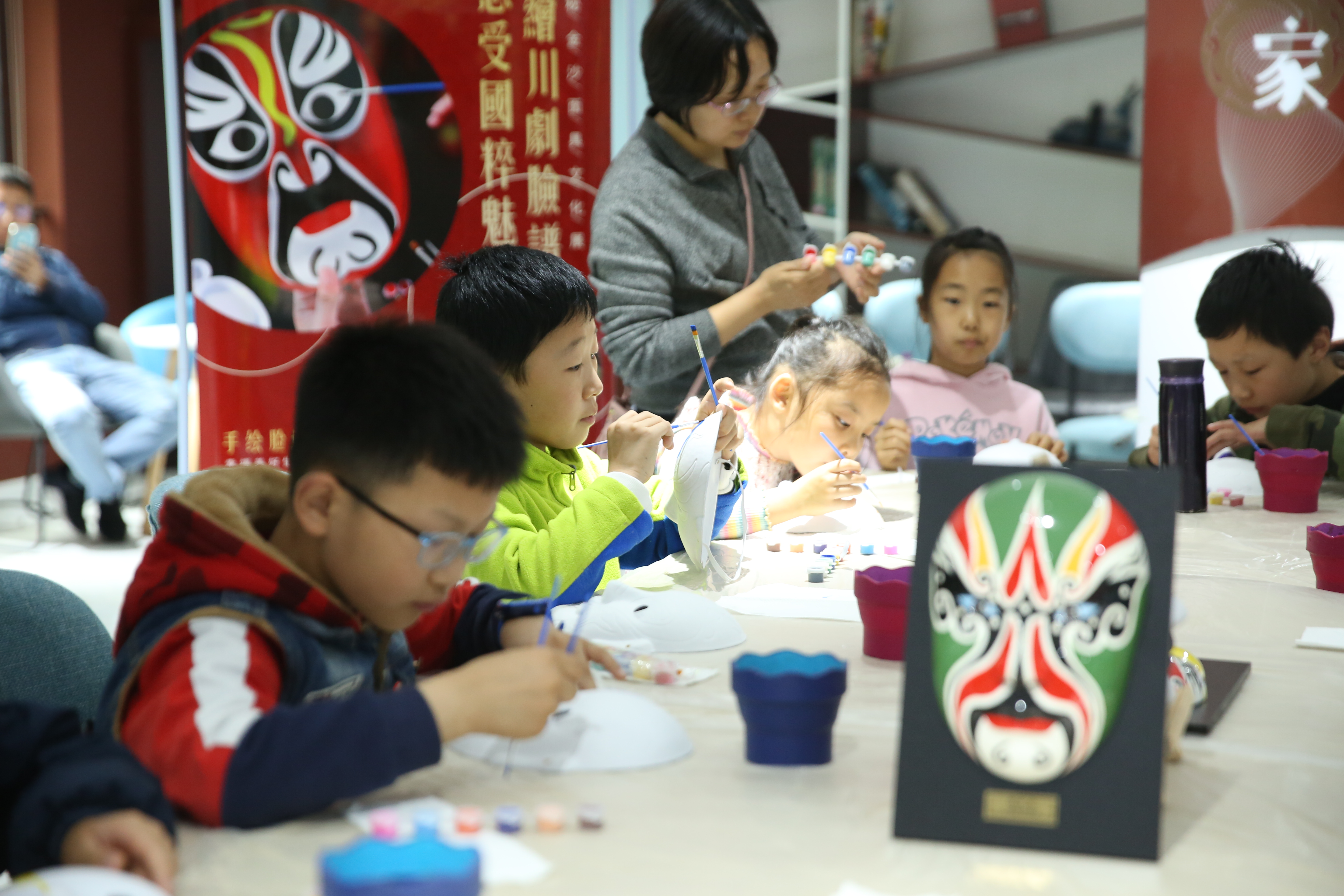 手绘川剧脸谱图片,川剧脸谱绘画