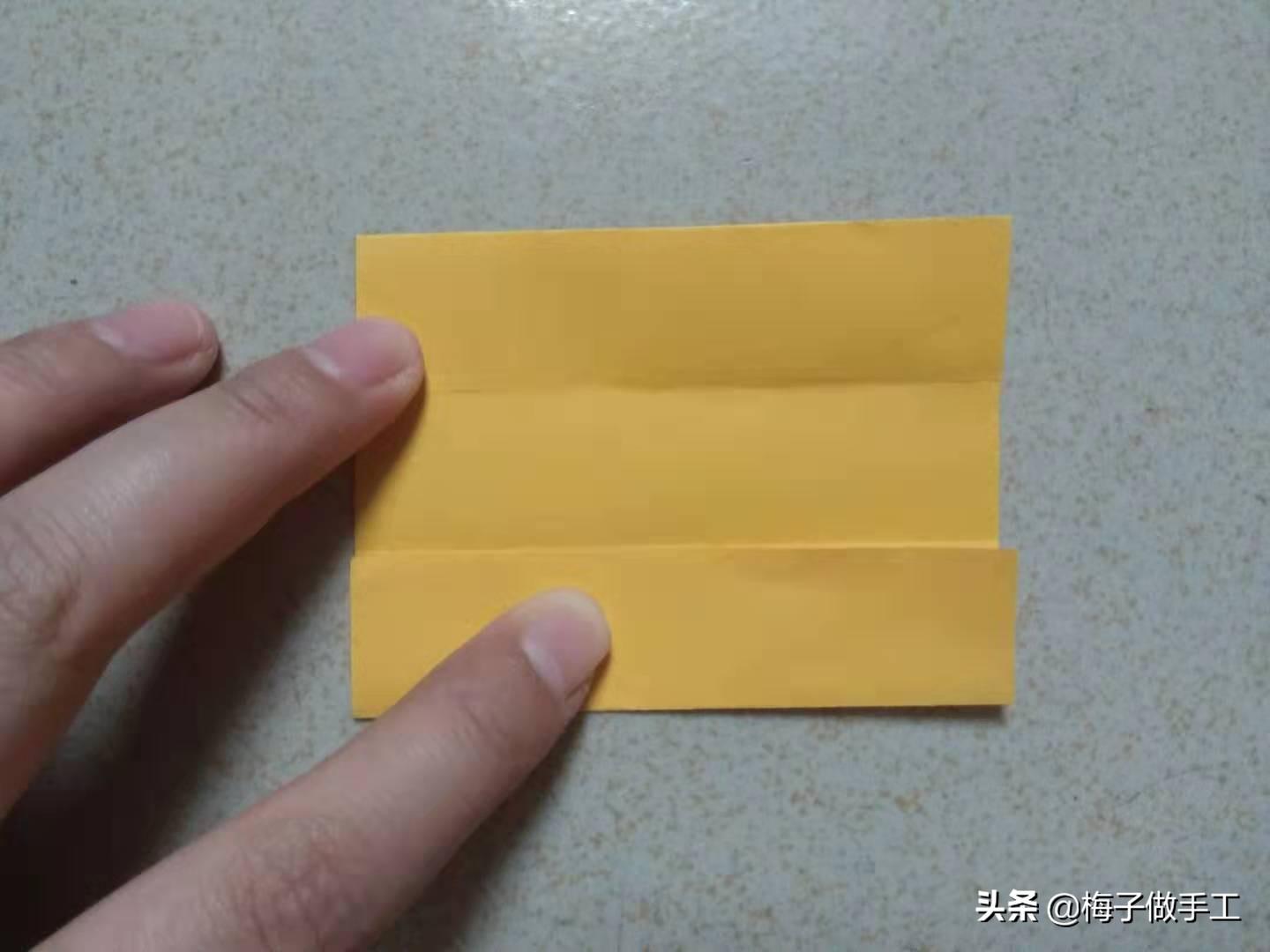 儿童手工折纸：沙发怎么折？桌子、椅子和沙发一套家具就是要整齐