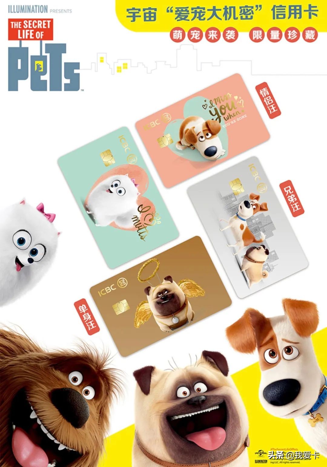 七夕特辑丨这些情侣信用卡，不但能秀还能赚钱