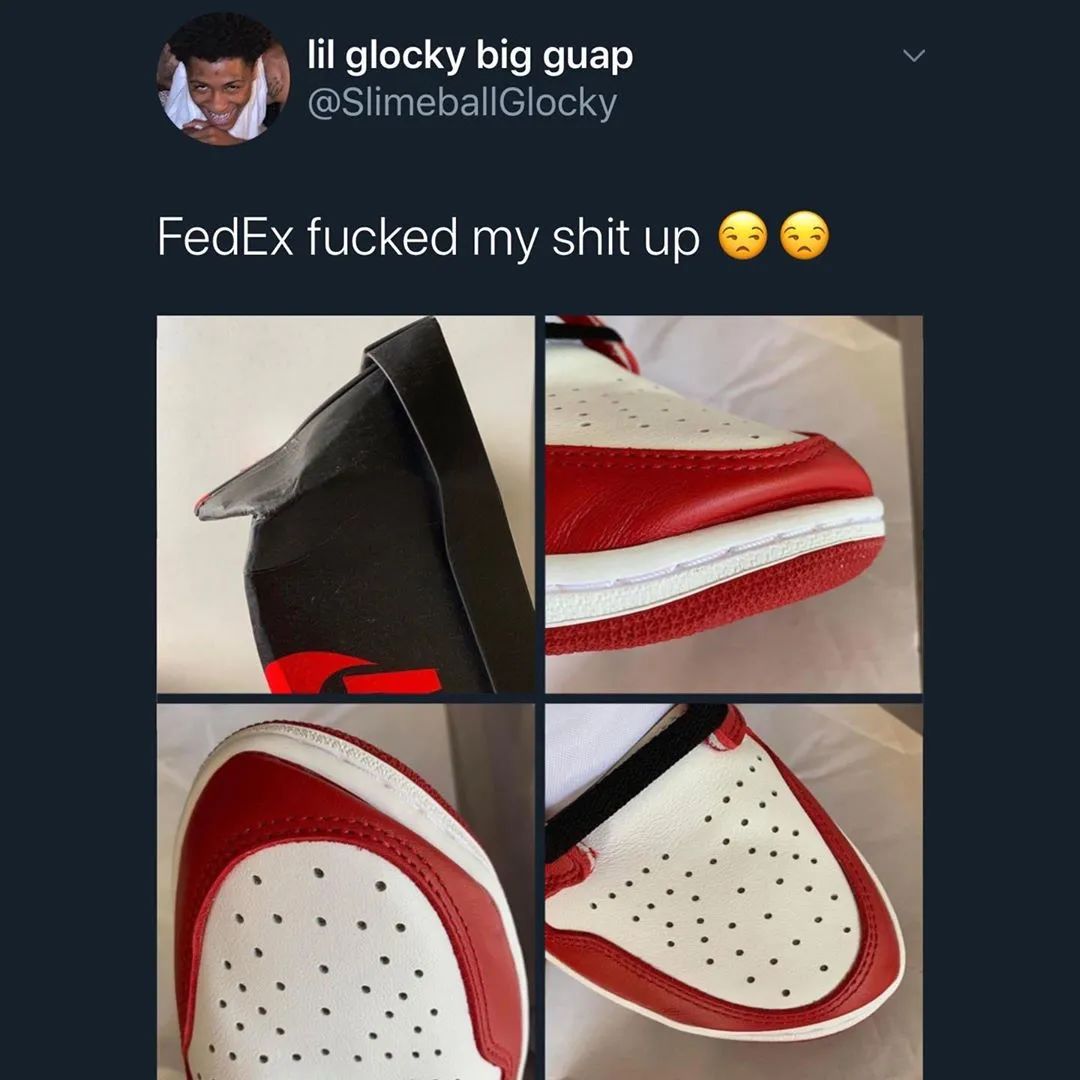 aj1撞鞋现场,aj1芝加哥收到货