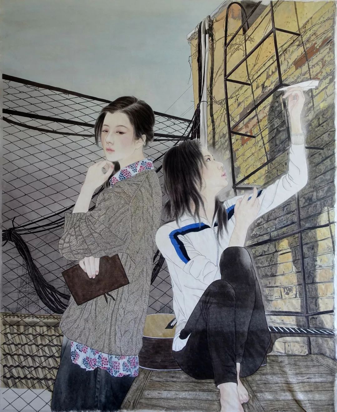 从一岁到七岁画画,从七岁到八岁画的画