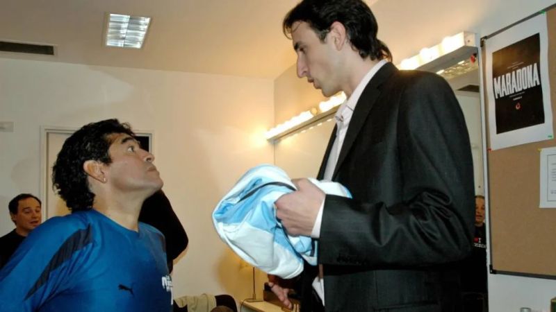 徐静雨讲马拉多纳和吉诺比利,吉诺比利马拉多纳