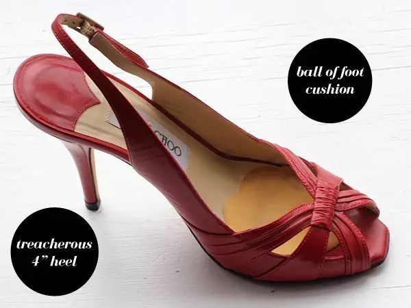 高跟鞋里放面包,高跟鞋这样穿轻松不累