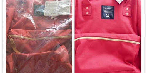 anello真假辨别图,anello书包怎么辨别真假