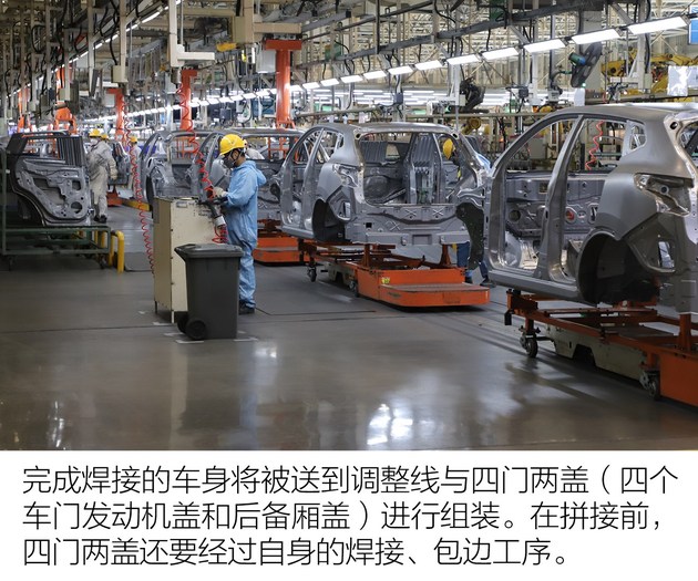 东风日产大连工厂哪年投产,大连东风日产参观生产车间