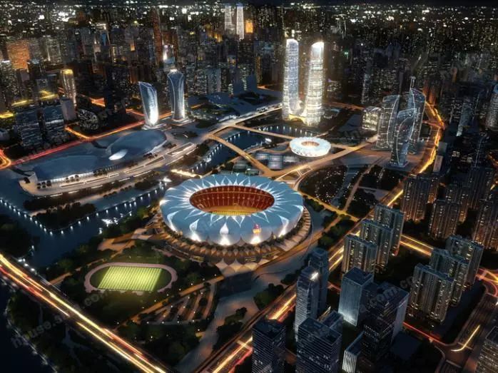 杭州第一高楼杭州之门巨屏登场,杭州最高建筑地标杭州之门介绍