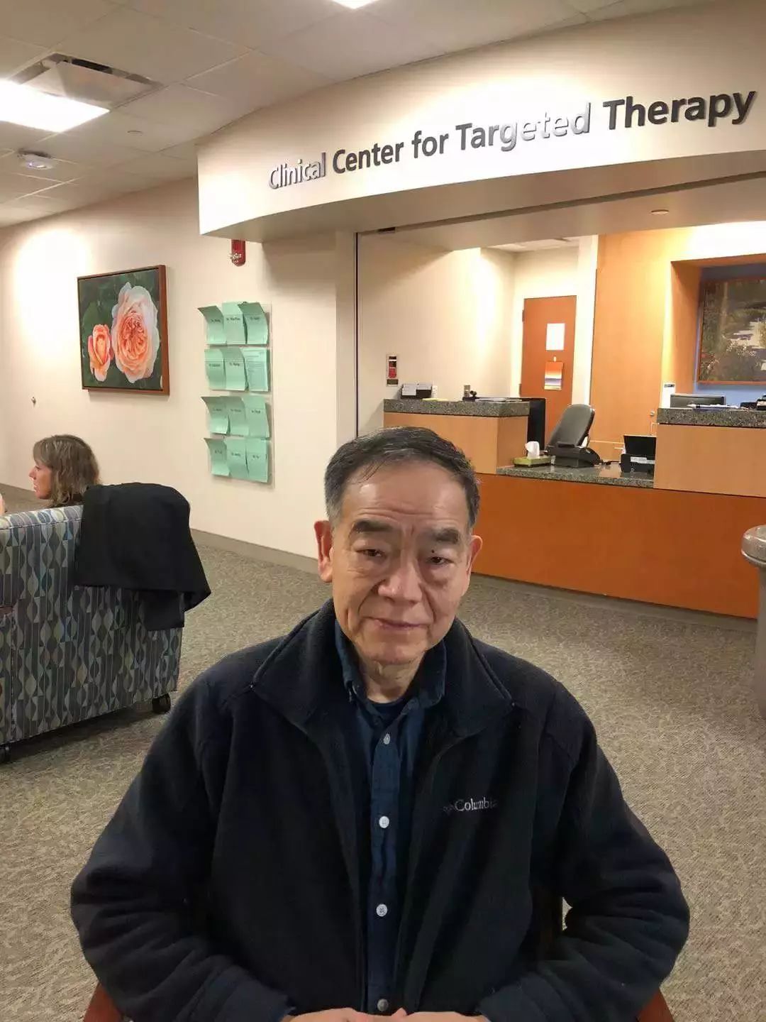 在美国治肺癌,左晖在美国治疗肺癌