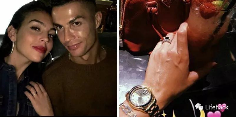 c罗求婚成功女友手戴钻戒照曝光,c罗求婚成功全过程