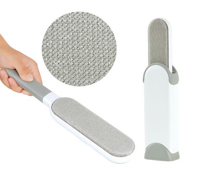 冬天衣服上都是恶心的粘毛？用这款去毛神器，轻松吸一吸，1秒扫走毛发，3秒去静电！