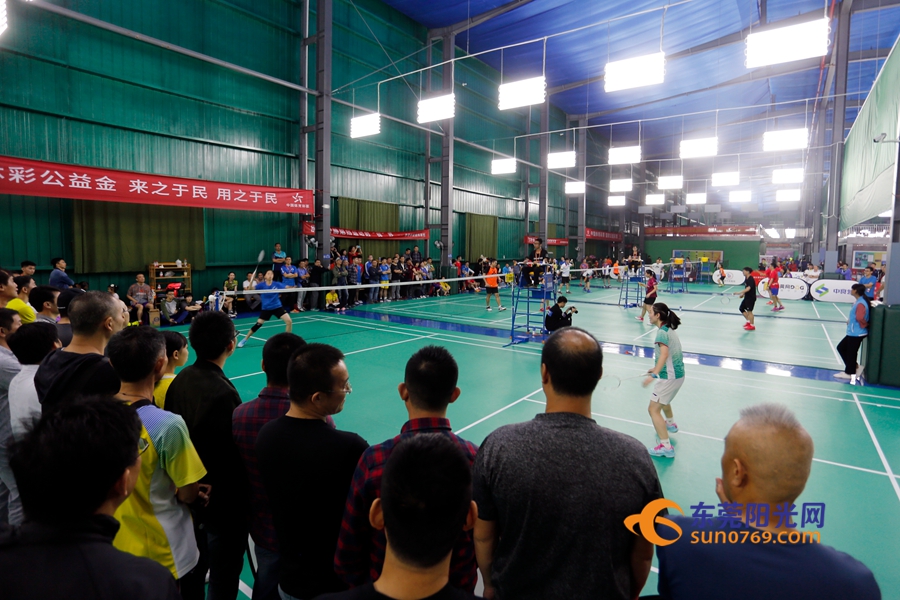 2018东莞市羽毛球联赛鸣金收兵南城首获甲级冠军