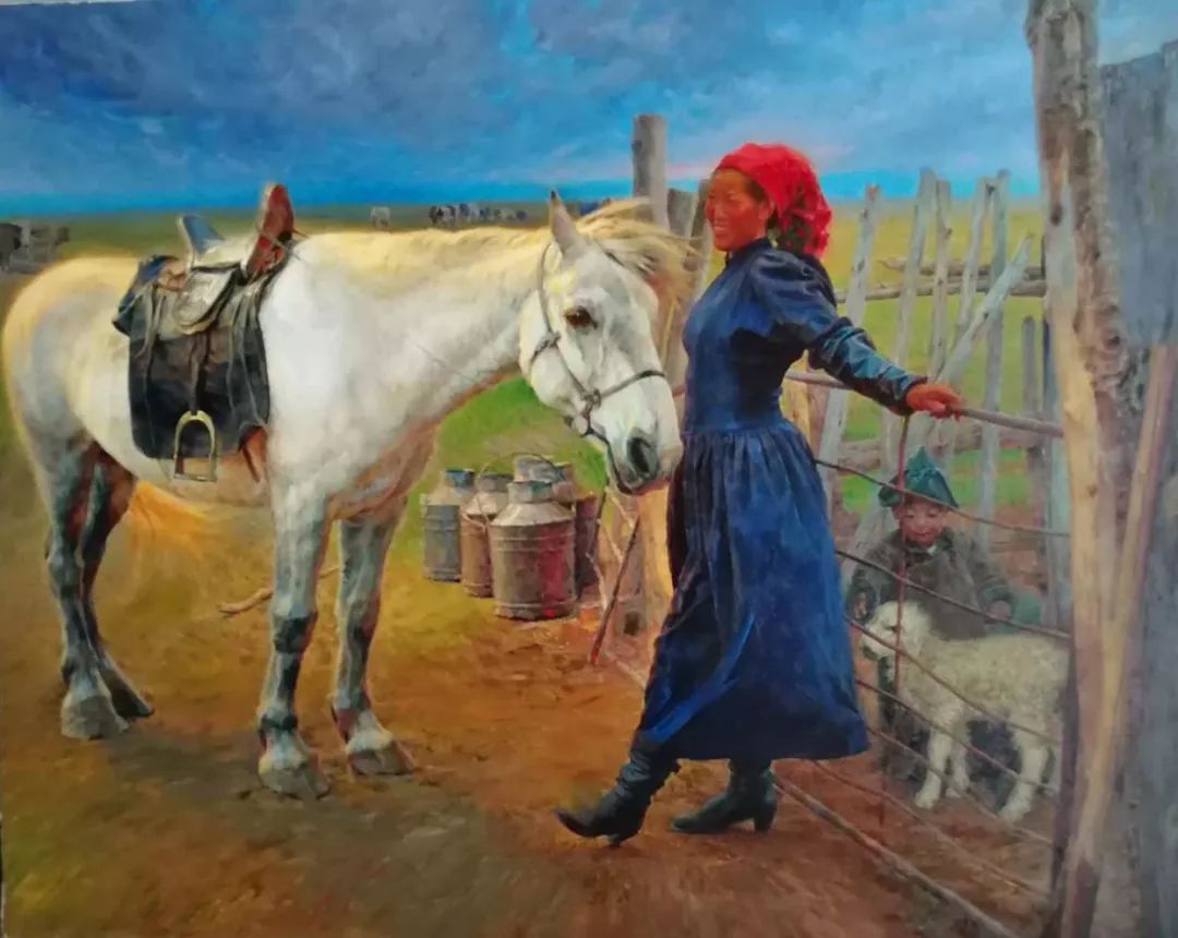 展览|尽我所能·草原牧歌:龙力游绘画艺术作品展