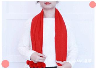 手残党看一遍就能学会的围巾系法,春天围巾的各种围法薄款