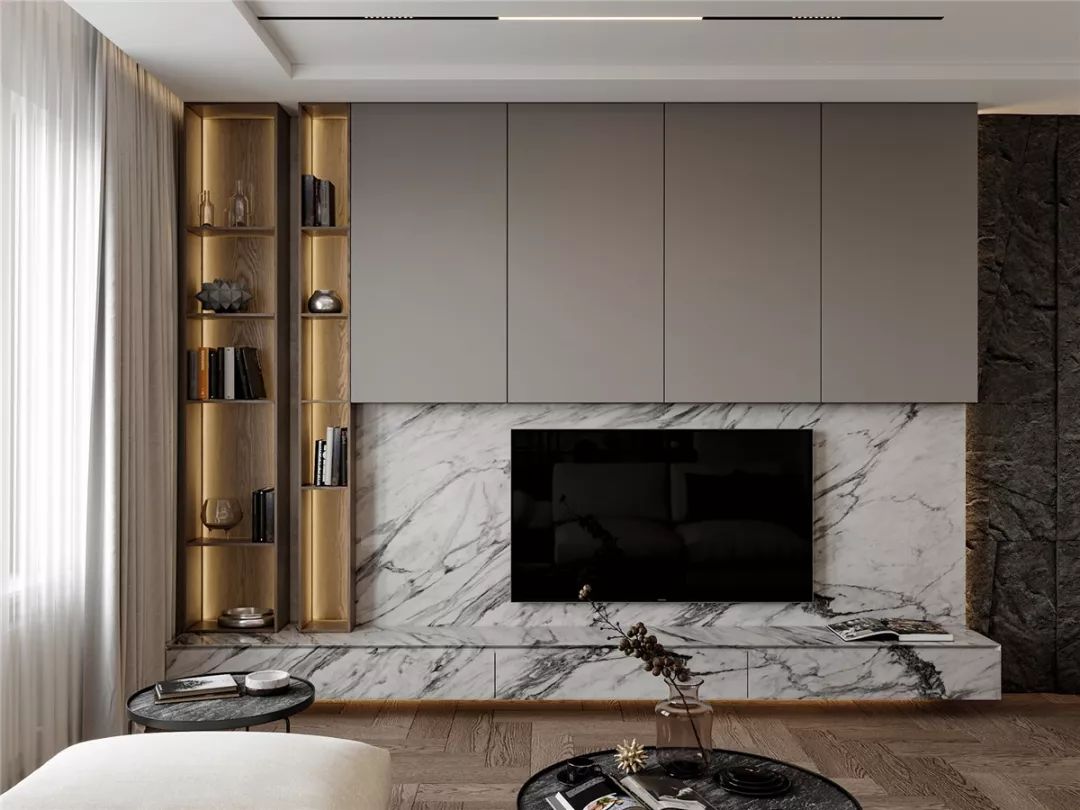 现代简约风在奢华中自由游走，这样的家谁不爱？