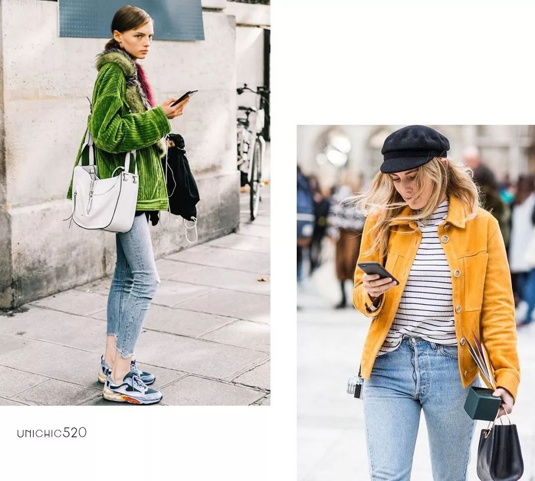 气质高腰短外套,短款外套搭直筒长裤
