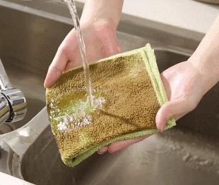 吸水易清洗懒人抹布,强力去污不沾油抹布