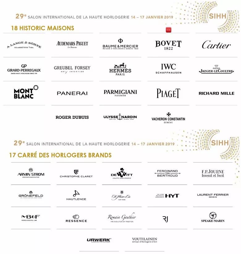钟表大秀SIHH还未开展，这份新品清单已让周师傅挑花了眼