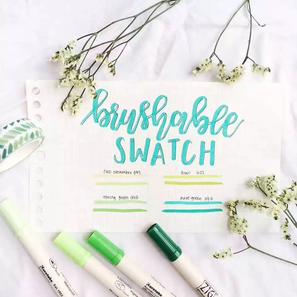 盘点最好用的手帐文具,练字文具手帐