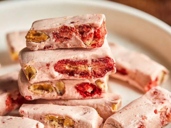 高颜值牛轧糖,有料布朗尼咖啡牛轧糖