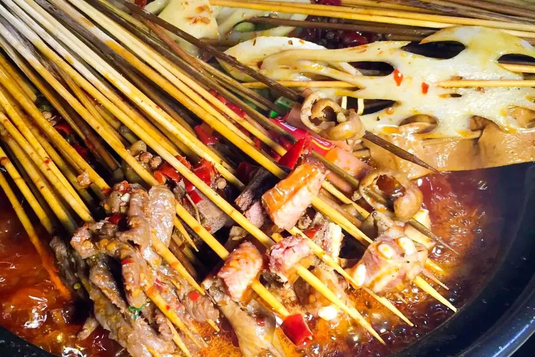 重庆开了几十年的老串串,重庆老牌串串