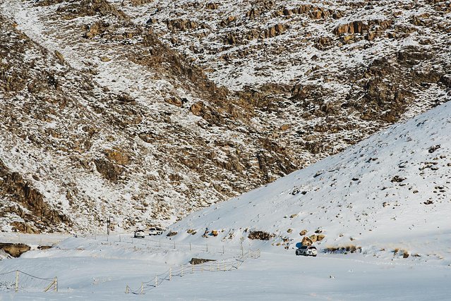 冬日喀纳斯，梦中的冰雪童话世界