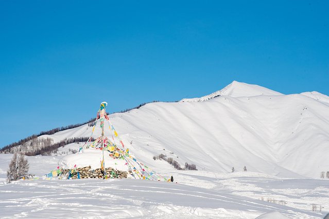 冬日喀纳斯,梦中的冰雪童话世界