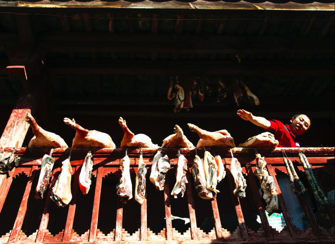 云南火腿分布图,云南火腿室内图片