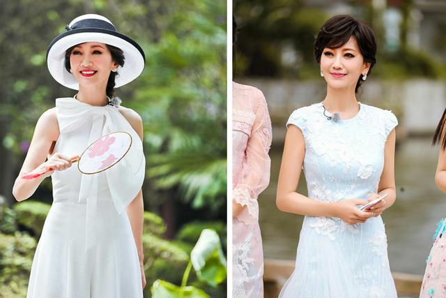 65岁赵雅芝白衬衫彩虹裙不老女神,赵雅芝63岁依然优雅长裙浪漫唯美