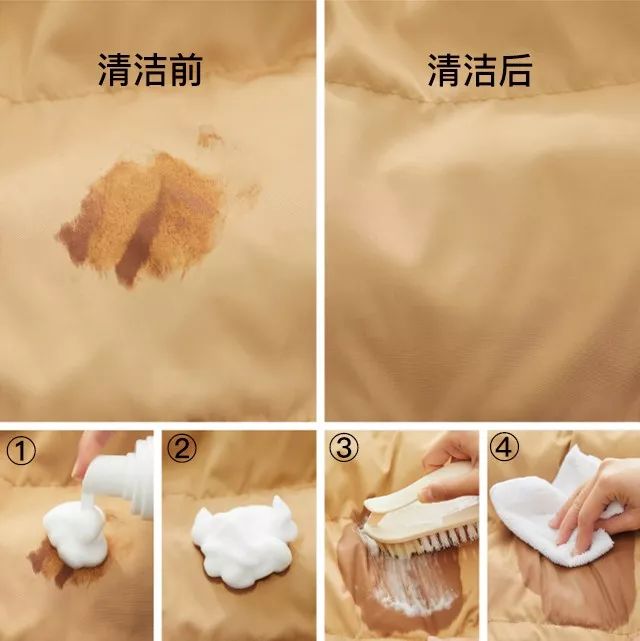 羽绒服脏了不用洗用它一喷就干净,不太脏的羽绒服怎么清理才干净呢