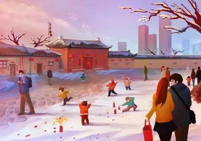 春节经典古诗词元日,元日拜年的诗句