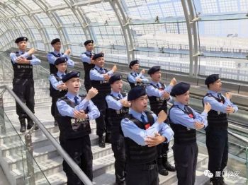 追梦赤子心厦门民警合唱团慢动作,厦门青年警察合唱团