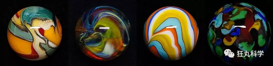 玻璃球里面的花纹是怎么回事,玻璃球中的花纹是如何印在里面的