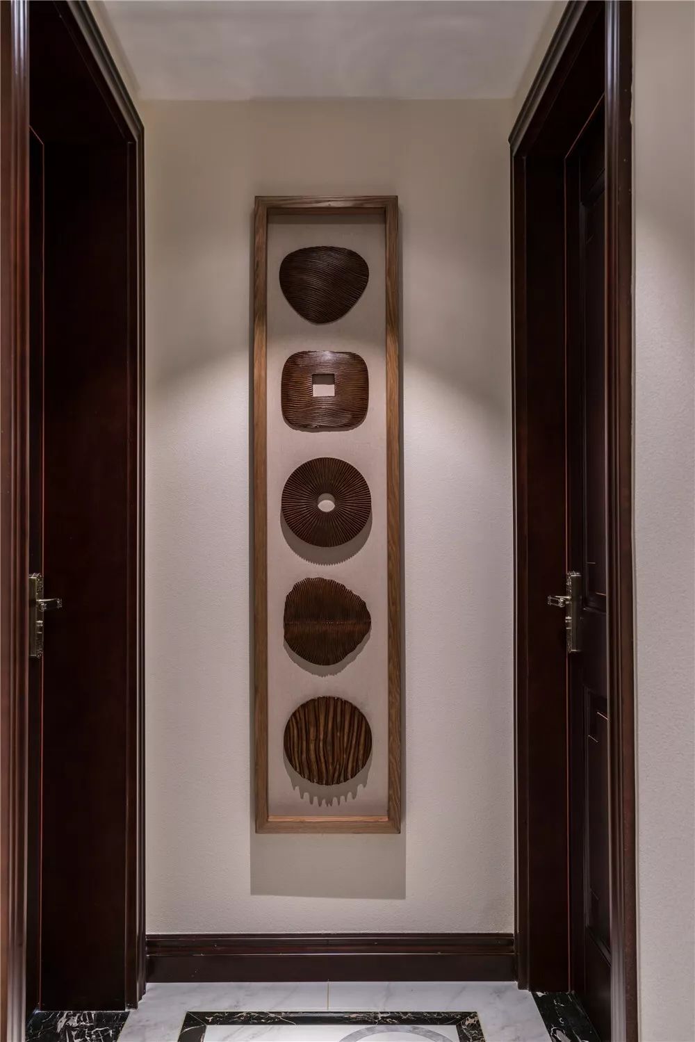 140平跃层新中式装修全景图,翰林名府140平米新中式装修