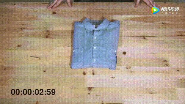 秋冬外套折叠收纳方法,阔腿裤的折叠方法秋冬