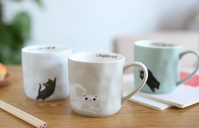 少女猫爪水杯,星巴克樱花猫爪杯