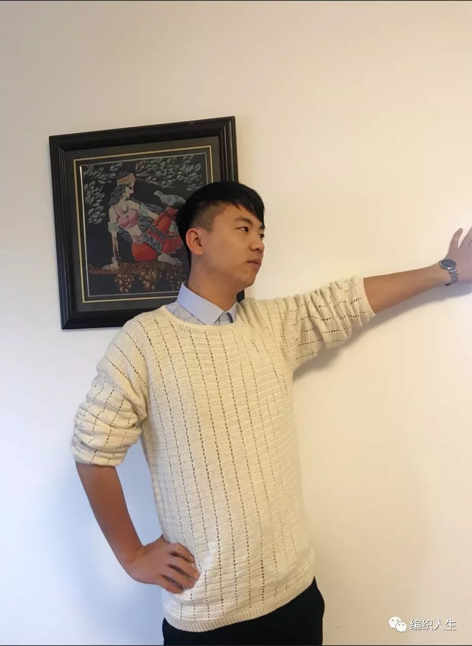 情侣连帽毛衣,女士冬季套头毛衣钩针全过程教程