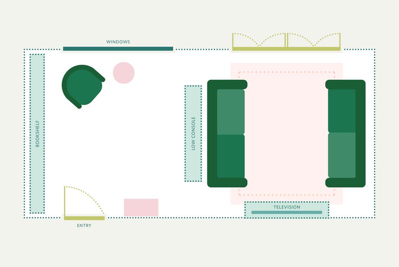 特别窄小的客厅,又窄又长的客厅