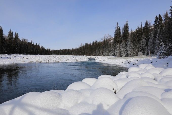 喀纳斯秋雪美景,喀纳斯雪国