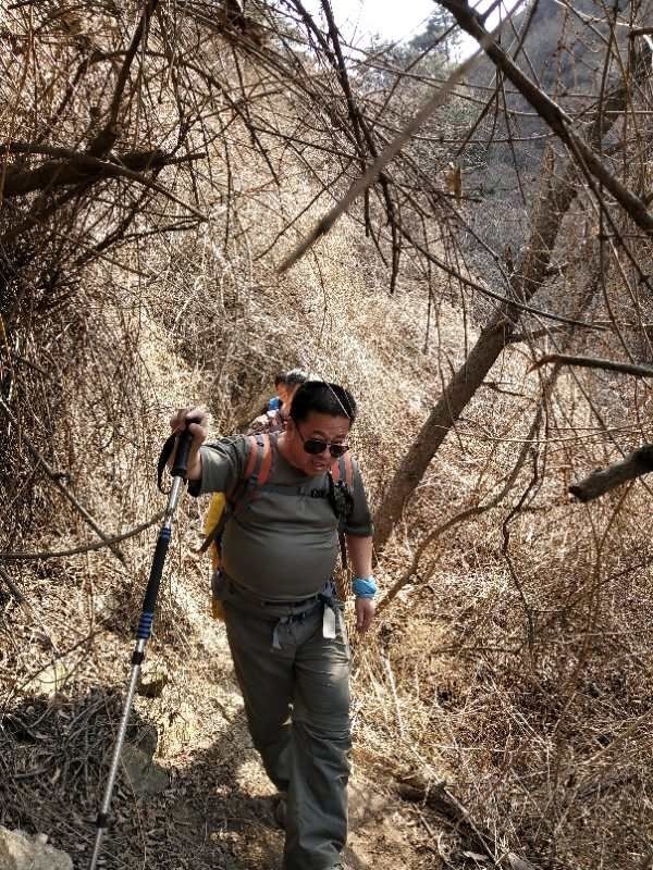 济南梯子山穿越徒步攻略,长清梯子山一日游最佳路线图