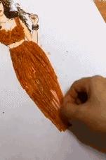 刺身的艺术图片大全,用生鱼片画作品