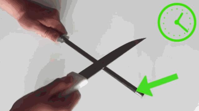 菜刀变钝了怎么办?4个居家小窍门让它更锋利,超级省时省力