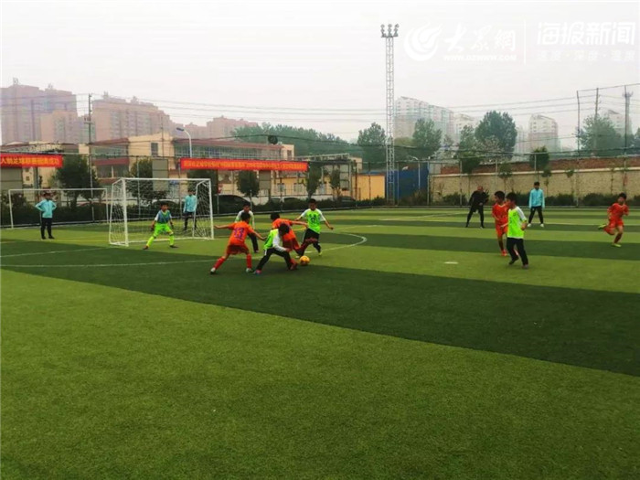 菏泽五人制足球比赛,菏泽市青少年足球邀请赛开赛