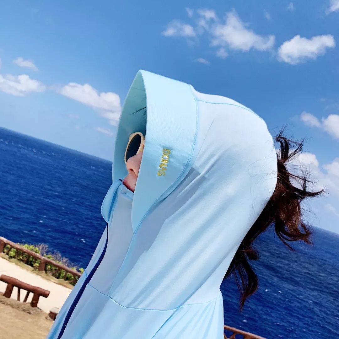 防晒衣仙女连帽,冰感夏季连帽防晒衣