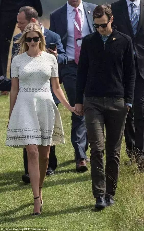 特朗普女儿生活私密照曝光，终于明白谁是贵族，谁是土豪