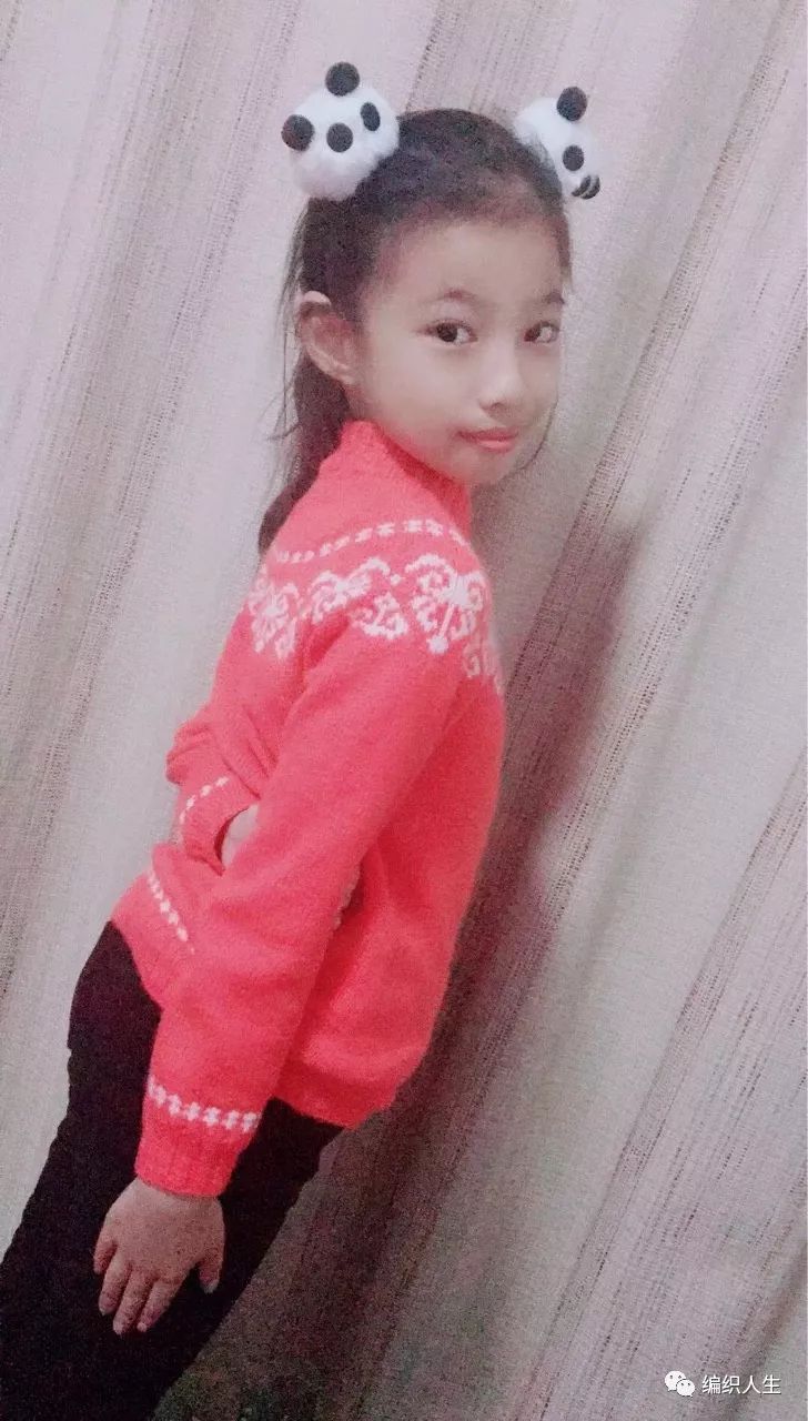 短款棒针粗线毛衣落肩编织方法,棒针彩虹波浪毛衣编织全过程