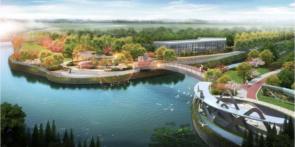 余杭东湖绿道图,余杭之江绿道