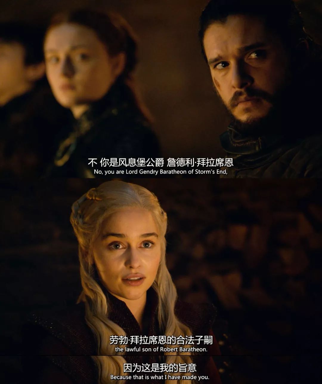 权游S8E4|那些智商掉线的主角啊……