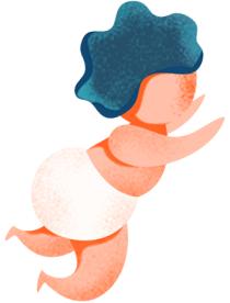 初生婴儿肠扩张,宝宝在妈妈肚子里快生出来了